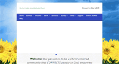 Desktop Screenshot of mhumc.org